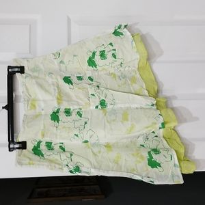 Calvin Klein Jeans High Low Light Skirt